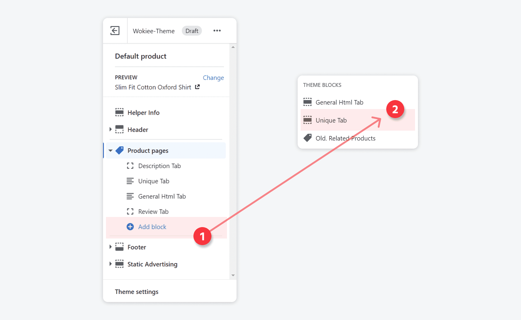 product page