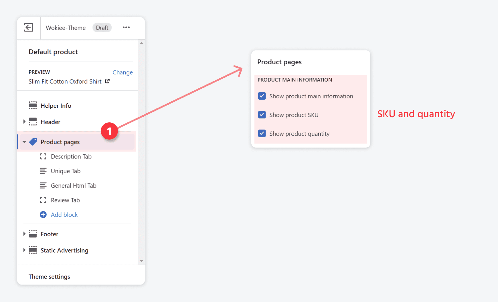 product page