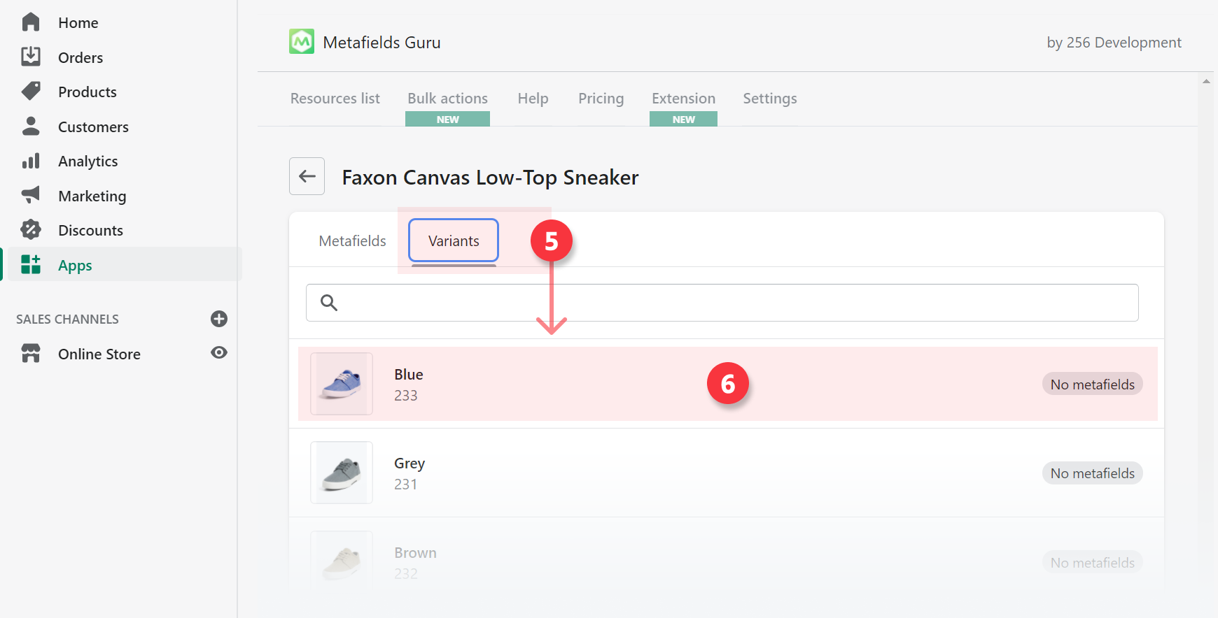 compare page