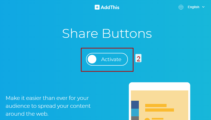 AddThis Activate