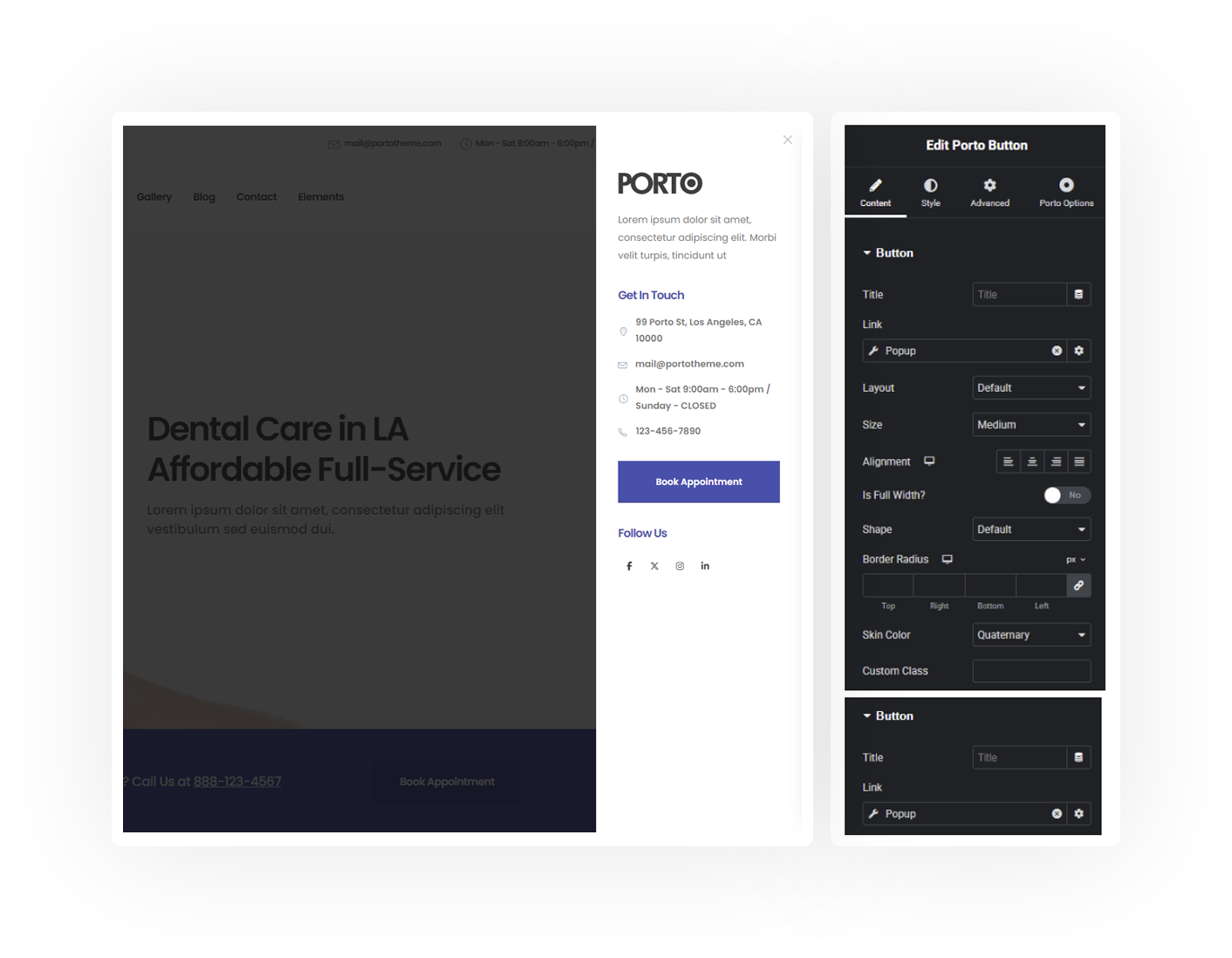 Added Off Canvas feature to Popup Builder